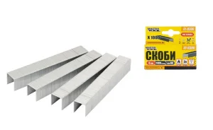 Скоби калені MASTERTOOL 6мм 1000шт (41-0306)