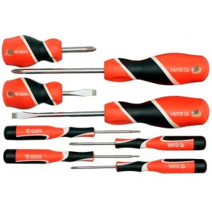 Комплект викруток YATO SL(4), PH(4) 8 предметів (YT-25980)
