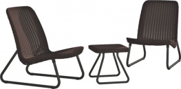 Набор мебели Keter Rio patio коричневый (7290103662448)
