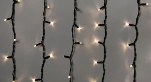 Фото гирлянда наружная delux icicle 108led ip44 en теплый белый 2x1м (90012947)