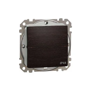 Перемикач одноклавішний Schneider Sedna Elements SDD281106 венге