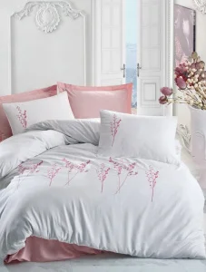 Комплект постільної білизни Cotton Box Brode Lisa Pudra 200x220см (CB_010077783)