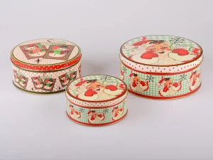 Комплект банок для сипучих продуктів Lefard 3 шт 20х8 см, 16х7 см, 14х8 см 577-042