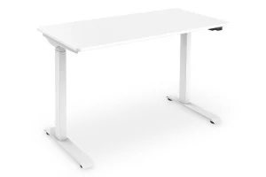 Фото стол digitus retail electric height adjustable 730-1230мм белый (da-90407)
