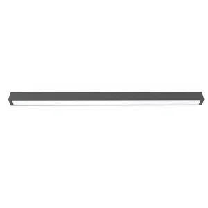 Фото светильник потолочный nowodvorski straight led graphite ceiling 120 (7551)