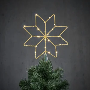Верхівка світлодіодна Luca Сніжинка 21,5см 28LED (8720362250463)