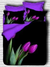 Фото комплект постельного белья lighthouse ranforce+3d royal tulip 200x220см евро (162oz_2,0)