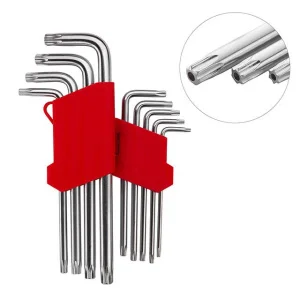 Набір ключів Г-подібних Intertool TORX T10-T50 9шт (HT-0606)