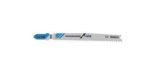 Пильне полотно для лобзикової пилки Bosch Т 123 ХF Progressor for Metal BIM 25шт (2608638474)