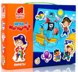 Фото магнитная игра vladi toys пираты vt 3703-02 (272465)