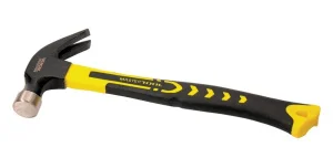 Молоток столярний Mastertool 450 г рукоятка зі скловолокна (02-0704)