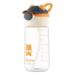 Фото бутылка для воды ardesto bear 550мл оранжевая (ar2255bo)