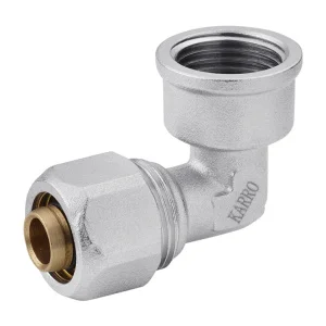 Коліно металопластикове Karro 16х1/2" РВ (KR0620)