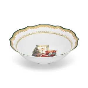 Фото салатник fissman christmas eve 23,5x6,5см (13757)