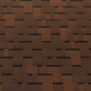 Битумная черепица Tegola TOP SHINGLE Futuro Коричневый