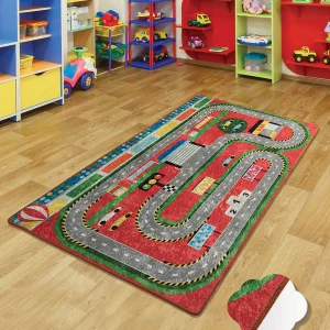 Килимок у дитячу кімнату Chilai Home Station Kirmizi 100x160см (CH_110024156)