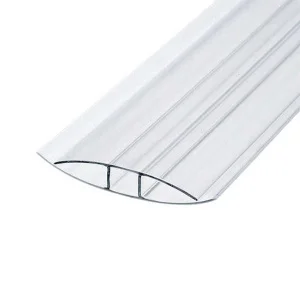 Профіль з'єднання Bauglas H10 прозорий 6м