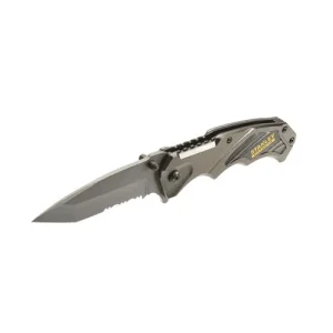 Ніж STANLEY FatMax L=80мм, форма заточування леза - полусеррейтор (FMHT0-10311)