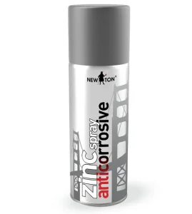 Эмаль-грунт аэрозольная New Ton цинк 400мл