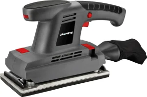 Машина шліфувальна вібраційна GRAPHITE 380 Вт підошва 1 (59G323)
