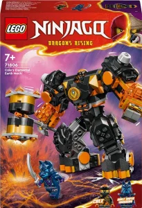 Фото конструктор lego ninjago робот земной стихии коула 235 деталей (71806)