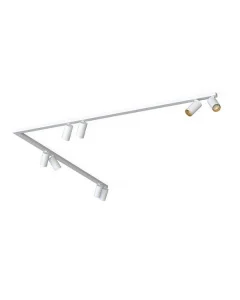 Фото светильник nowodvorski mono corner viii 2x150 white/gold (7695)