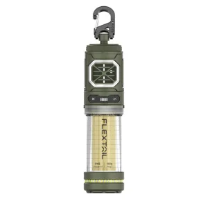 Фото фумигатор-фонарик кемпинговый flextail tiny repel s, зеленый (trs4800-gn-i)