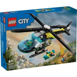 Фото конструктор lego city вертолет аварийно-спасательной службы 226 деталей (60405)