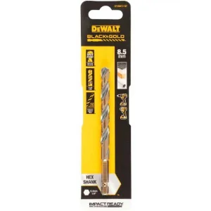 Свердло по металу DEWALT Extreme Impact HSS-G 8,5x82,25x120,25мм (DT20613)