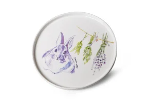 Тарілка Fissman Provence Rabbit фарфор, 25см (13951)