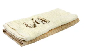 Набір рушників Izzihome Coffee Spoon маxровий 40x60см 2 предмети (600011)