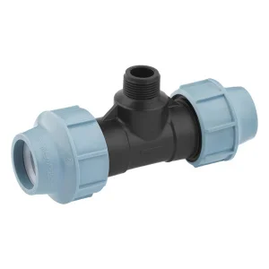 Трійник ПЕ SantehPlast 40х1"х40 РЗ (SP-204041)