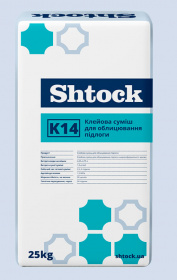 Клей для плитки Shtock К14 25кг (10610105)