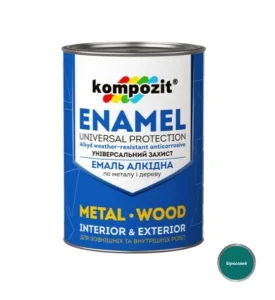 Емаль алкідна Kompozit бірюзова 2,8кг