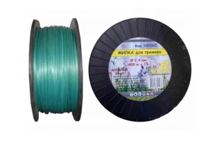 Леска для триммера VIROK крученый овал 2,4мм/400м (10V022)