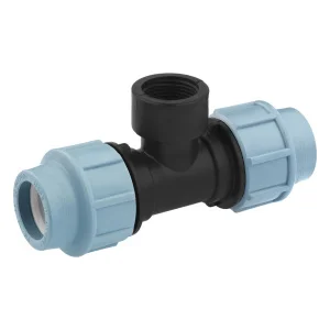 Трійник ПЕ SantehPlast 32х3/4"х32 РВ (SP-204016)