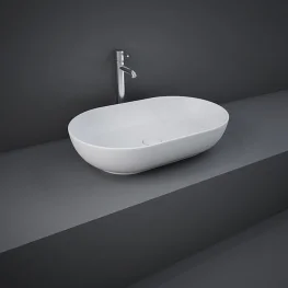 Умывальник на столешницу RAK Ceramics Sanitaryware Feeling 55x35x13см (FEECT5500AWHA)