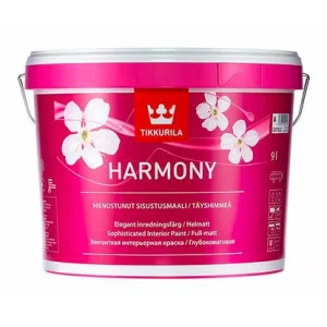 Краска для интерьера глубокоматовая Tikkurila Harmony 9л