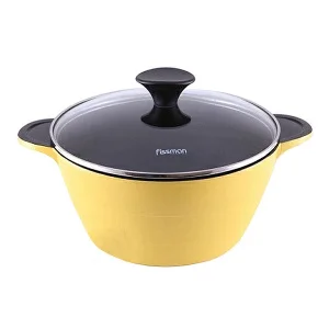 Фото кастрюля fissman rainbow 24 см