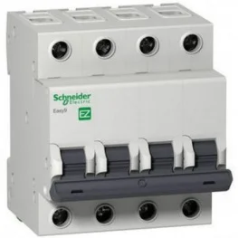 Автоматический выключатель Schneider Electric Easy9 4P 63А тип С (EZ9F34463)