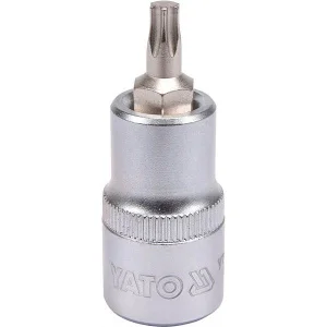 Головка торцева з бітою YATO TORX 1/2" T30 55мм (YT-04313)