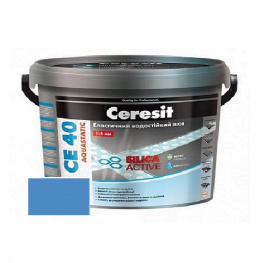 Смесь для заполнения швов Ceresit  до 6 мм синий 83 CE 40 Aquastatic 2кг