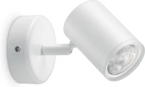 Накладний точковий світильник WiZ IMAGEO Spots Smart 1х5W 2200-6500K RGB білий (929002658701)