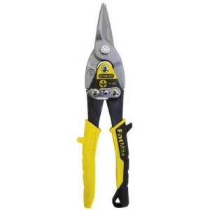 Ножиці по металу Stanley FatMax Aviation 250 мм, прямі, в поясний кобурі FMHT9-14563