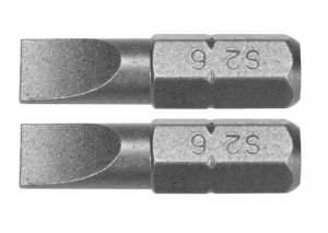 Набір біт YATO SL6x25мм HEX 1/4" 2шт (YT-77893)
