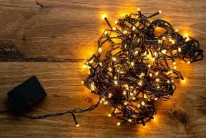 Фото гирлянда bpny 160led, 10м теплый белый (102949)