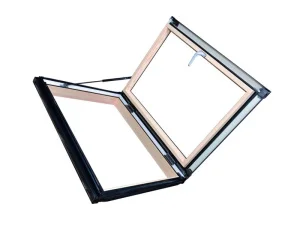 Люк Roto Designo WDA R35 H N WD AL 06/11 L дерево