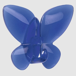 Фото декор-крючок spirella mariposa синий (10.13948)
