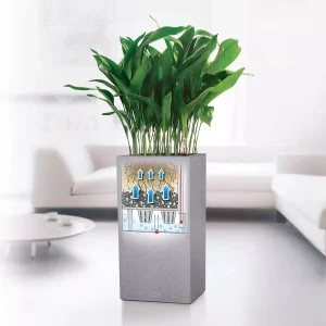 Вазон Lechuza Canto Stone High 30 світло-бежевий 30x30x56см 12л (13601)