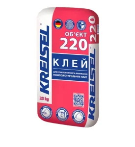 Клейова суміш для ППС плит армуюча Kreisel 220 25кг